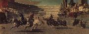 Alexander von Wagner Romisches vehicle race Sweden oil painting reproduction